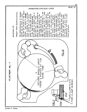 Record Changer 40; Webster Co., The, (ID = 2980951) R-Player