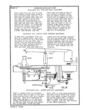 Record Changer 40; Webster Co., The, (ID = 2980954) R-Player