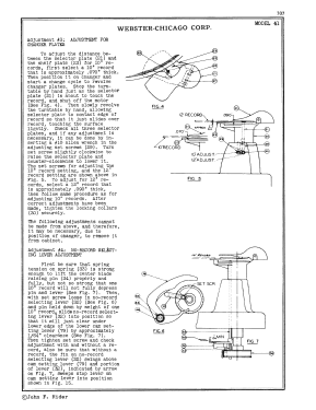 Record Changer 41; Webster Co., The, (ID = 2981206) Reg-Riprod