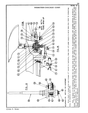 Record Changer 41; Webster Co., The, (ID = 2981208) R-Player