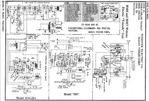 Teletalk S ; Webster Electric (ID = 1190150) Ampl/Mixer