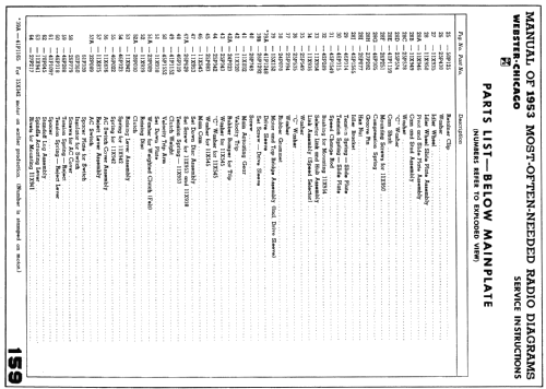 122 Webcor Diskchanger ; Webster Co., The, (ID = 168653) Ton-Bild