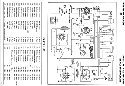 Wire Recorder 79; Webster Co., The, (ID = 1193860) R-Player