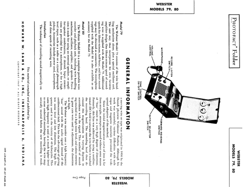 Wire Recorder 79; Webster Co., The, (ID = 962703) R-Player