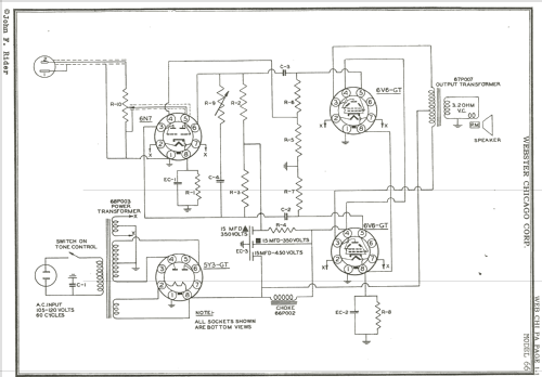 Amplifier 66 ; Webster Co., The, (ID = 1629326) Ampl/Mixer