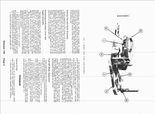 Record Changer 148 ; Webster Co., The, (ID = 1577388) R-Player