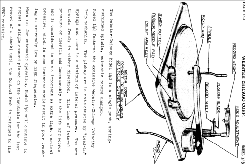 Record Changer 148 ; Webster Co., The, (ID = 728131) Enrég.-R