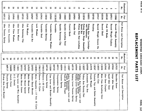 Record Changer 148 ; Webster Co., The, (ID = 728141) Enrég.-R