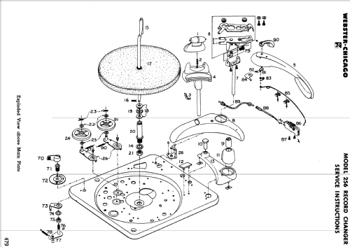 Record Changer 256 ; Webster Co., The, (ID = 1194707) R-Player