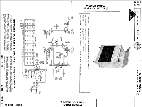 Webcor 4923-1 Ch= 14X275-3; Webster Co., The, (ID = 609402) Ampl/Mixer