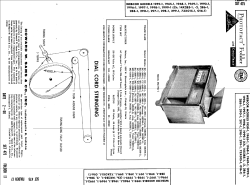 Webcor EC-1959-1 Ch= 14X285-1 Ch= 14X288-1; Webster Co., The, (ID = 560395) Enrég.-R