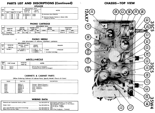 Webcor EP1956-1 Ch= 14X307; Webster Co., The, (ID = 545201) Ampl/Mixer