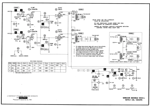 Webcor EP-1054-1 Ch= 14X319; Webster Co., The, (ID = 587074) R-Player