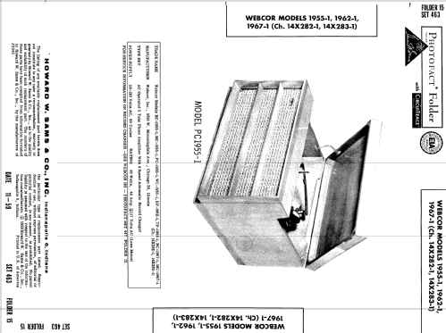 Webcor MC-1955-1 Ch= 14X282-1 or 14X283-1; Webster Co., The, (ID = 610683) Sonido-V