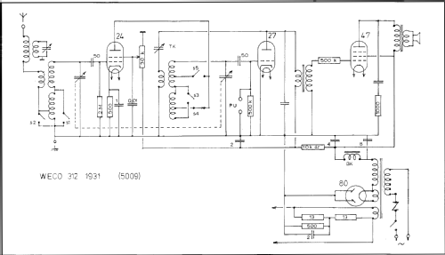 Melodie 5009 ; Weco N.V. (ID = 792325) Radio