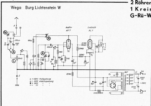 Burg Lichtenstein W; Wega, (ID = 2833863) Radio