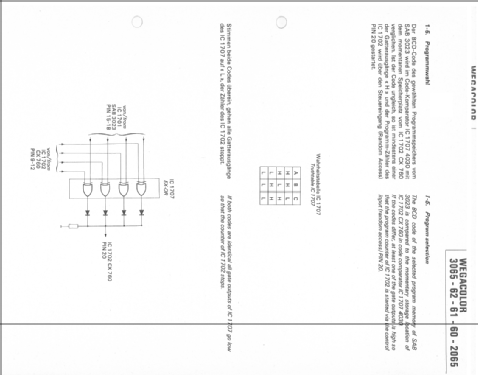 Color 3062; Wega, (ID = 2252824) Television