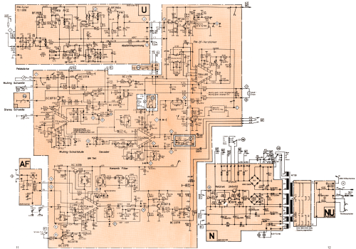 HiFi 3135 Quadro; Wega, (ID = 1859196) Radio