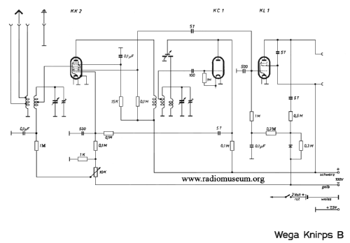 Knirps B; Wega, (ID = 36017) Radio