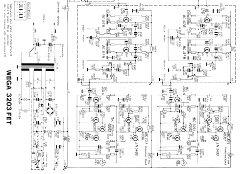 Musikstudio 3203FET; Wega, (ID = 616566) Radio