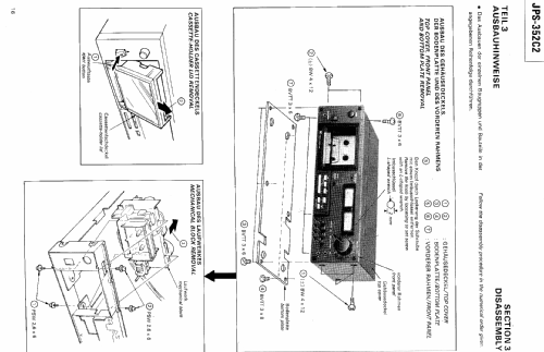 Stereo Cassette Deck JPS-352C2; Wega, (ID = 2164278) R-Player