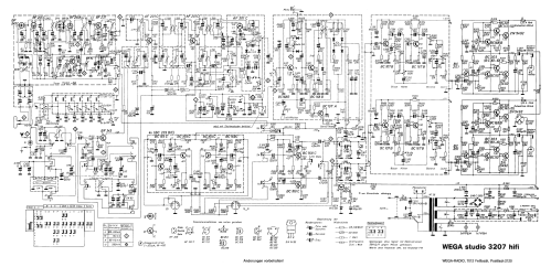 Studio 3207 HiFi; Wega, (ID = 2901092) Radio