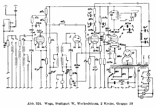 Stuttgart W; Wega, (ID = 1850488) Radio