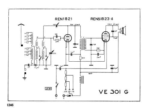 VE301G; Wega, (ID = 3058892) Radio