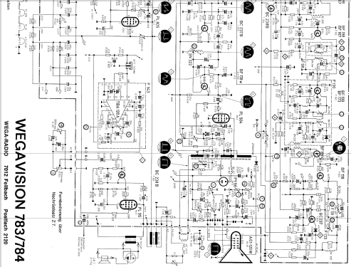 Wegavision 783; Wega, (ID = 2454347) Television