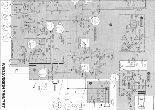 Wegavision 787; Wega, (ID = 2455009) Television