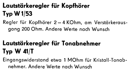 Lautstärkeregler W41/T; Welker, Ing. Erich; (ID = 1414395) mod-past25