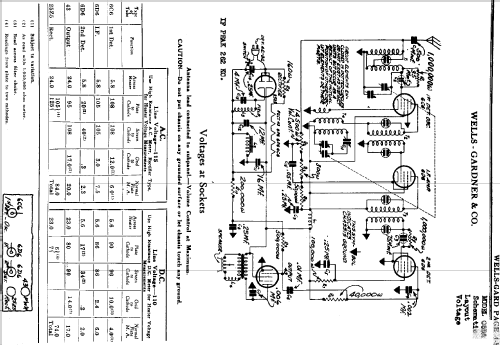 05BA; Wells-Gardner & Co.; (ID = 655369) Radio