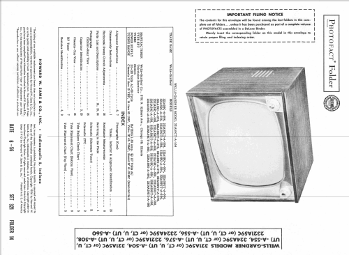 2321A59C-A-508 ; Wells-Gardner & Co.; (ID = 2283355) Télévision