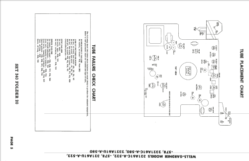 2321A61C - A - 580 ; Wells-Gardner & Co.; (ID = 2035985) Television