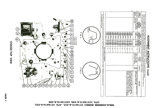 2321A61U - A - 580 ; Wells-Gardner & Co.; (ID = 2036256) Television