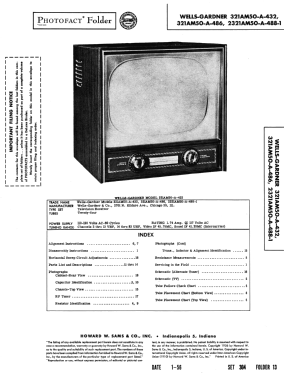 2321AM50-A-488-1 ; Wells-Gardner & Co.; (ID = 2713522) Television