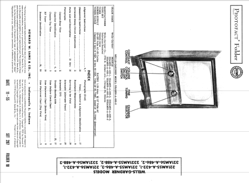 2321AM55-A-488-2; Wells-Gardner & Co.; (ID = 2671822) Television