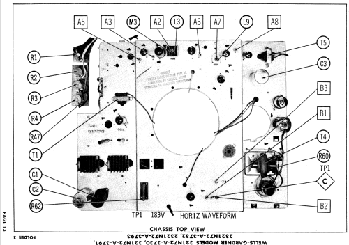 2321N72-A-3732 ; Wells-Gardner & Co.; (ID = 848781) Television