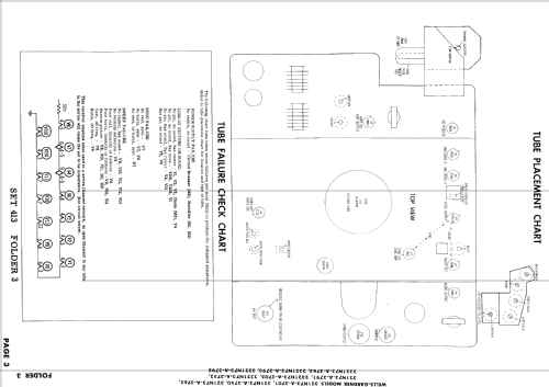 2321N73-A-3703 ; Wells-Gardner & Co.; (ID = 789376) Television