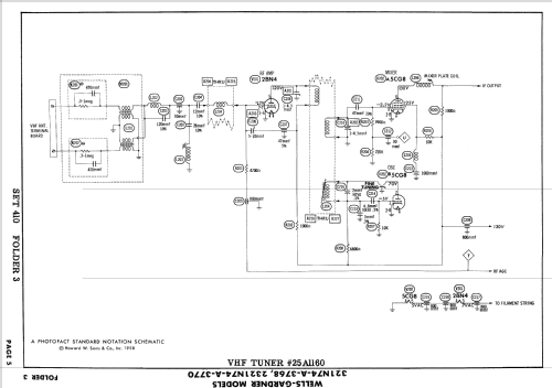 2321N74-A-3770 ; Wells-Gardner & Co.; (ID = 853194) Television