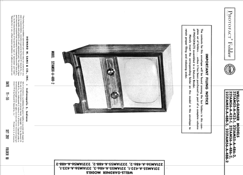 321AM56-A-432-1; Wells-Gardner & Co.; (ID = 2671728) Television