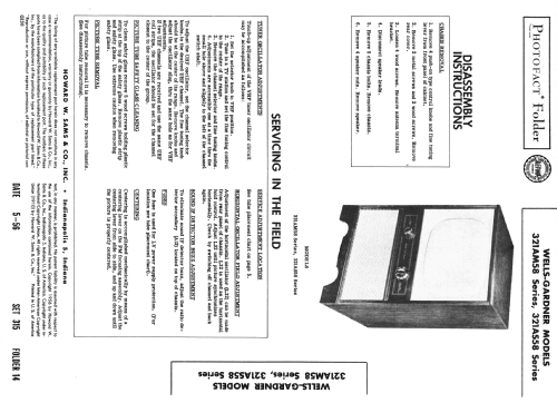 321AM58 Series ; Wells-Gardner & Co.; (ID = 2198271) Television