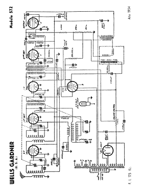 572; Wells-Gardner & Co.; (ID = 3154847) Radio