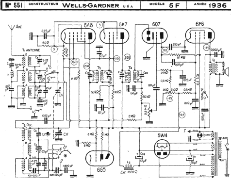 5F; Wells-Gardner & Co.; (ID = 221106) Radio