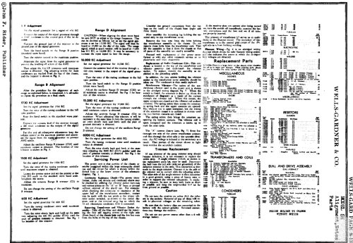 5H; Wells-Gardner & Co.; (ID = 666752) Car Radio