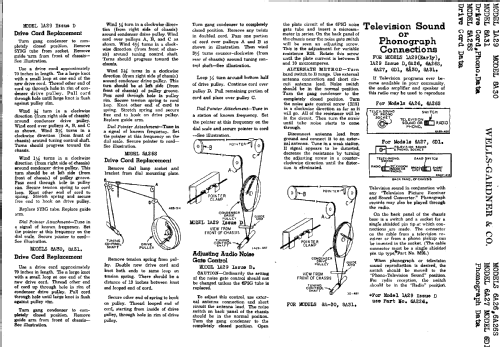 6A27; Wells-Gardner & Co.; (ID = 669546) Radio