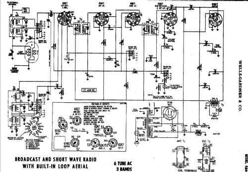 6A44; Wells-Gardner & Co.; (ID = 669558) Radio