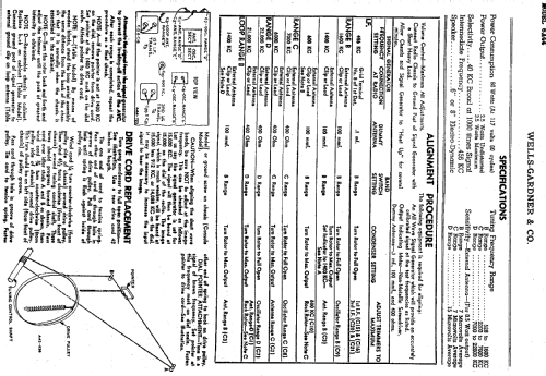 6A44; Wells-Gardner & Co.; (ID = 669559) Radio