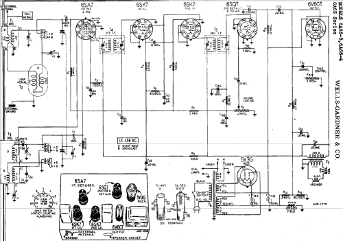 6A65-3; Wells-Gardner & Co.; (ID = 669577) Radio