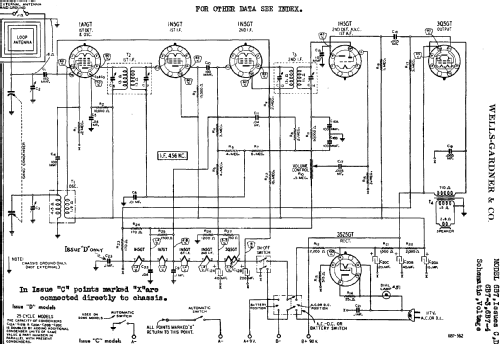 6B7-3; Wells-Gardner & Co.; (ID = 669623) Radio